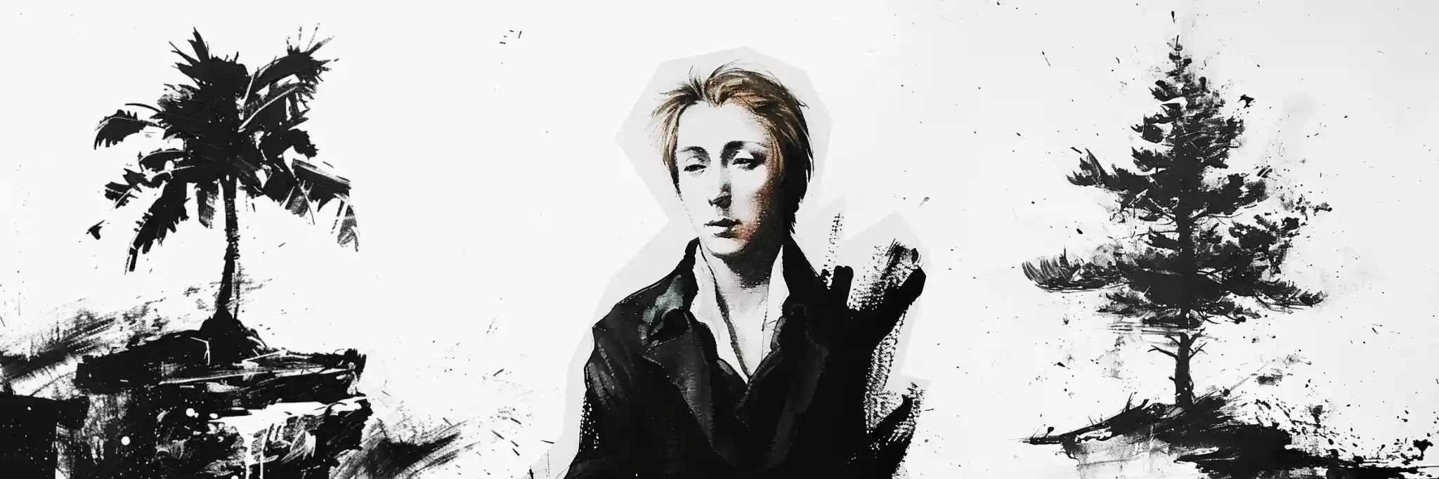 Генрих Гейне — Стоит одинокая ель